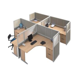 Meja Partisi Modera 4 Set