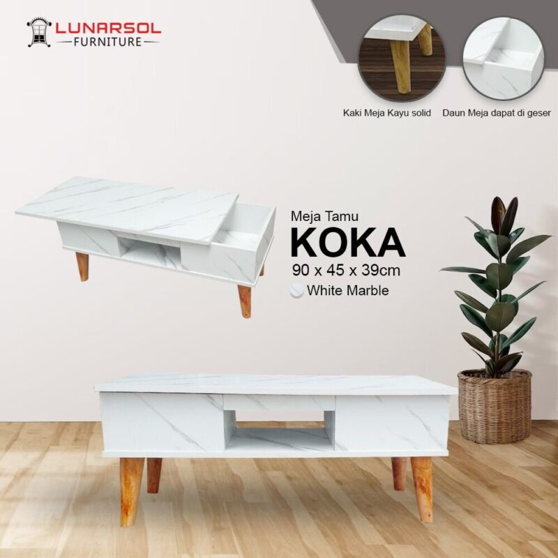 Meja Tamu Lunarsol KOKA