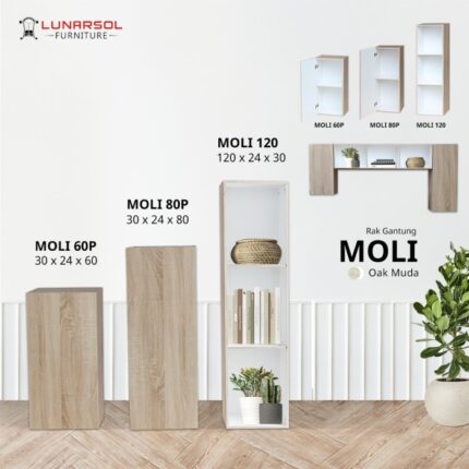 Rak Gantung Lunarsol MOLI 60P-120P