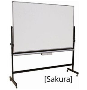 Whiteboard Kaki Satu Muka 120 X 180 CM