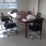 Meja Meeting Kayu Custom