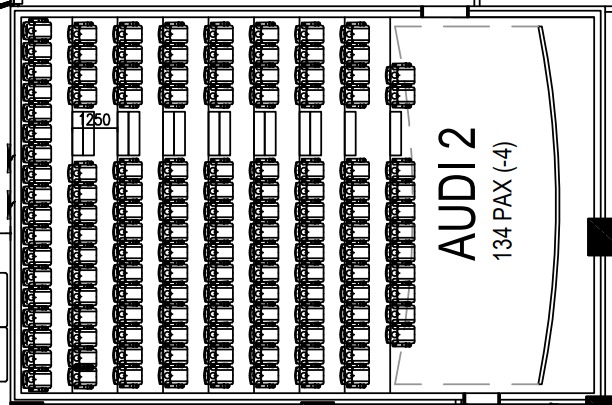 Denah Kursi Auditorium