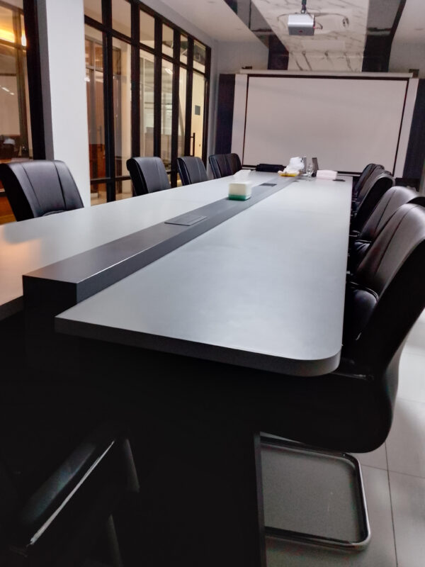 meja meeting panjang custom