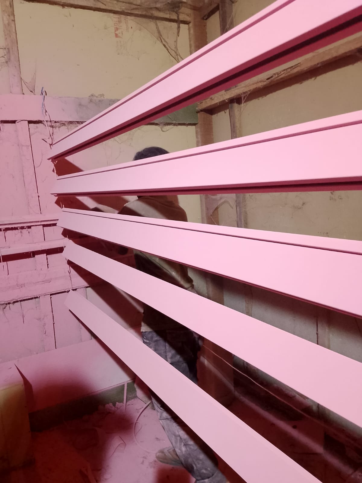 Cat powder coating alumunium