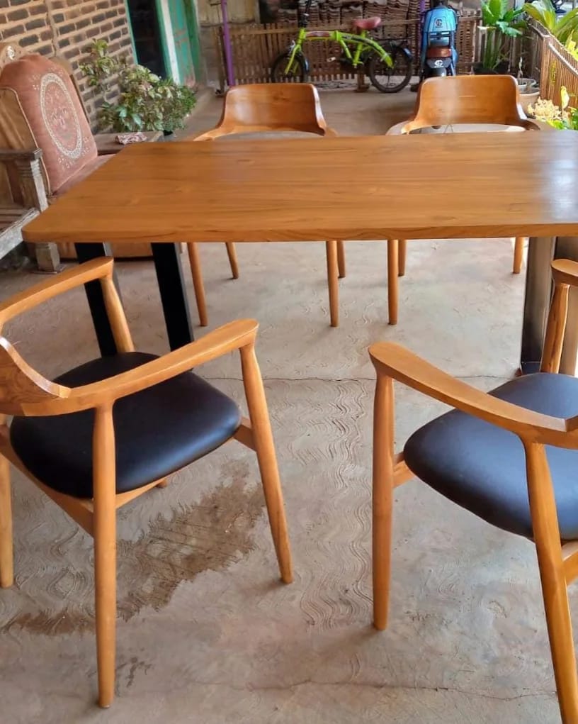 Kursi Cafe Meja Cafe Kayu