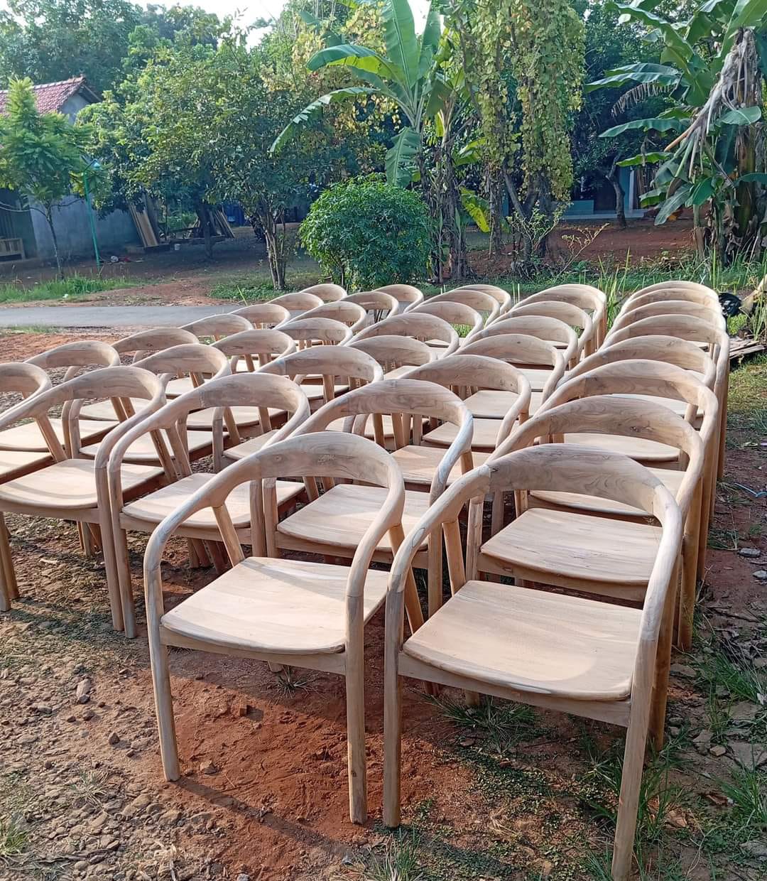 Rangka kursi makan Cafe Resto Custom