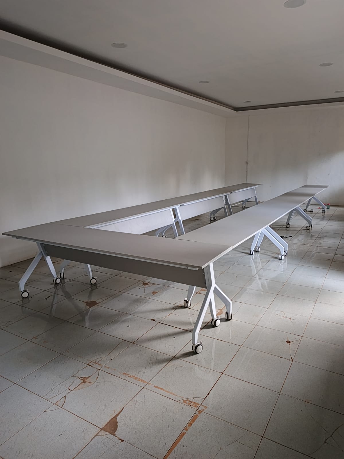 meja rapat besar 18 orang custom