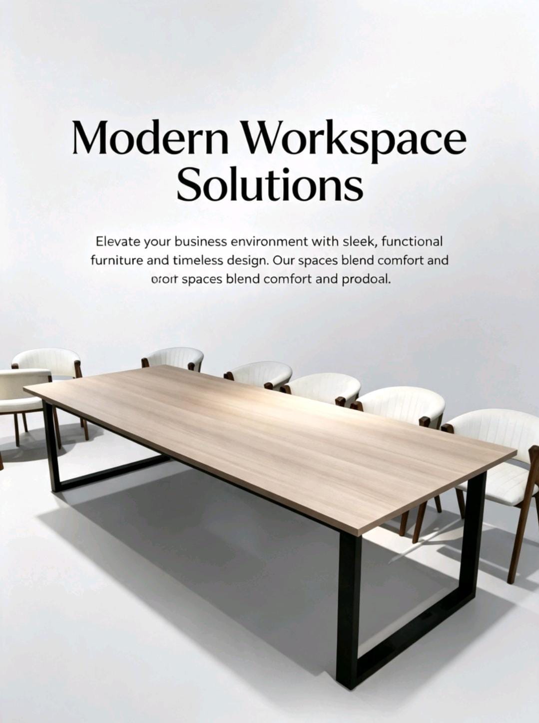 Meja Custom Kantor Cubicle Meja rapat